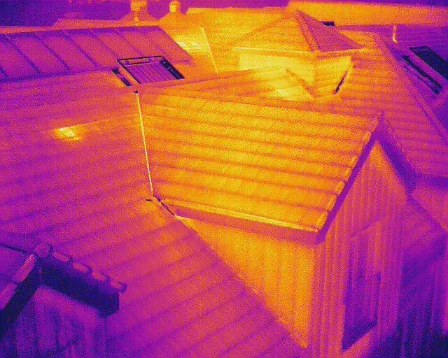 Thermal Imaging Roof Survey Image Hereford